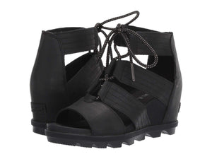 SOREL-Joanie-II-Lace-Heeled-Sandals-Size-7-5