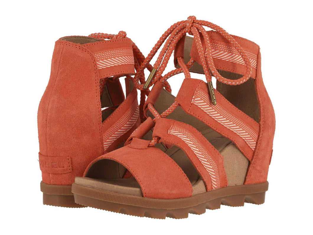 SOREL-Joanie-II-Lace-Heeled-Sandals-Size-6-5