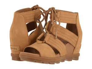 SOREL-Joanie-II-Lace-Heeled-Sandals-Size-7