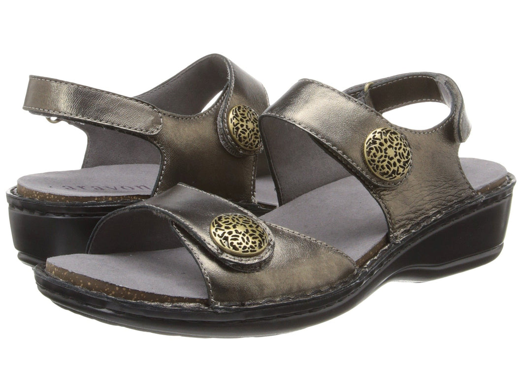 Aravon-Candace-Heeled-Sandals-Size-7